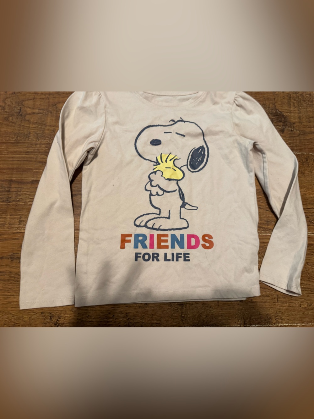 Girls snoopy long sleeve tee 7